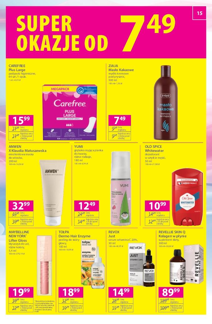 Gazetka promocyjna Hebe str. 15