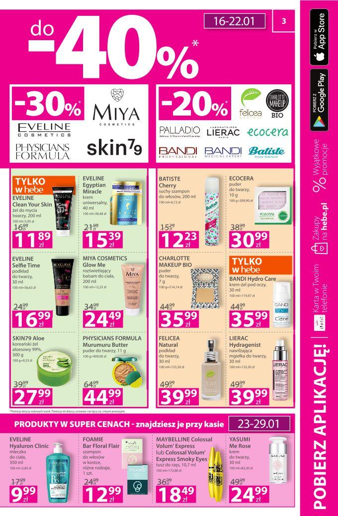 Gazetka promocyjna Hebe str. 3