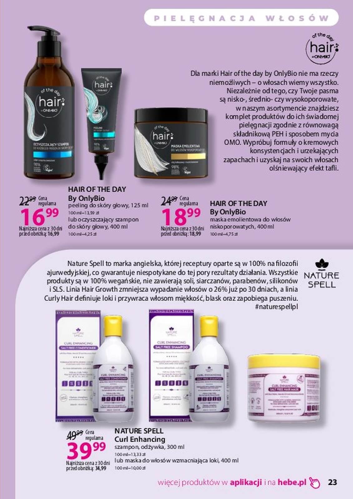 Gazetka promocyjna Hebe str. 23