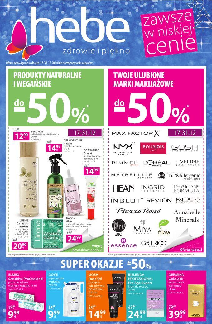Gazetka promocyjna Hebe str. 1