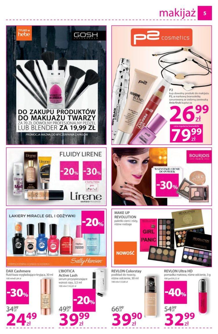 Gazetka promocyjna Hebe str. 5