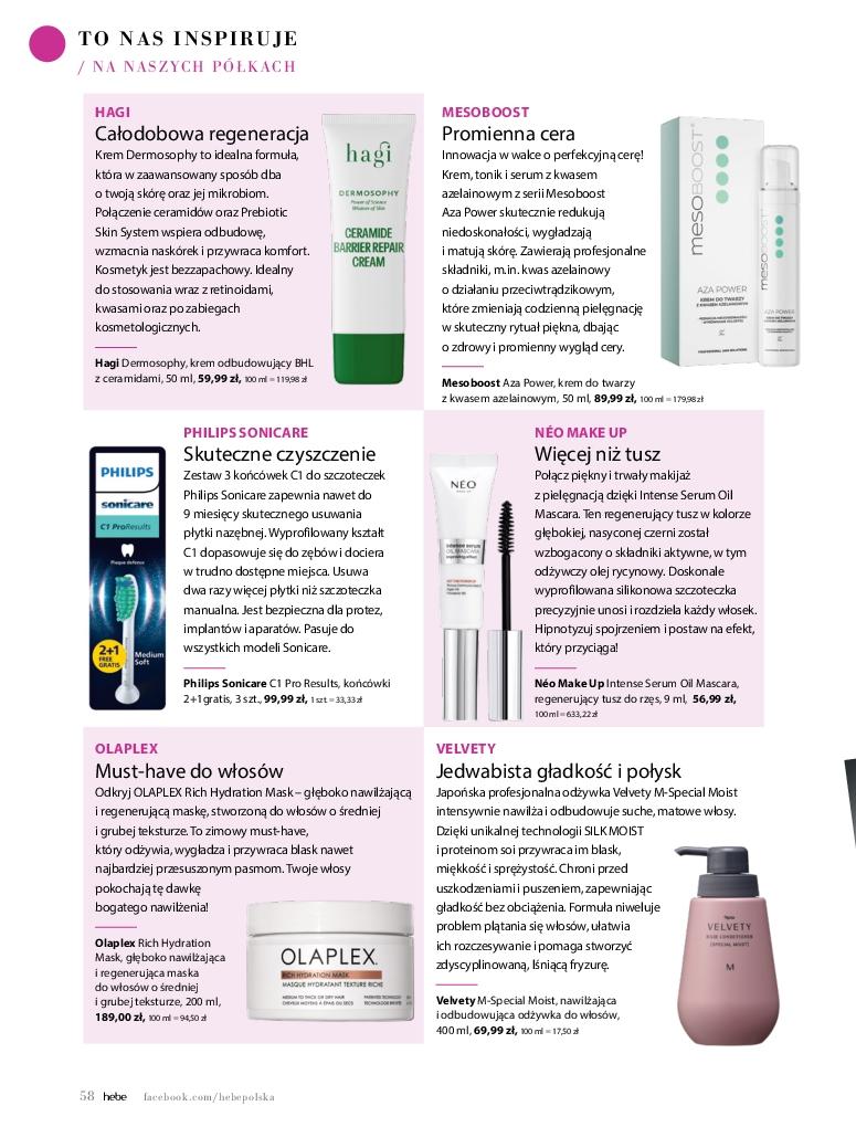 Gazetka promocyjna Hebe str. 58