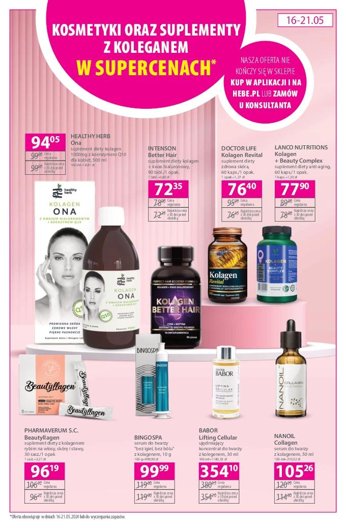 Gazetka promocyjna Hebe str. 16