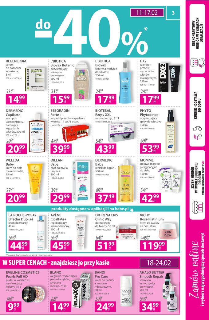 Gazetka promocyjna Hebe str. 3