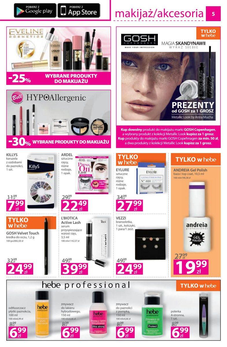 Gazetka promocyjna Hebe str. 5