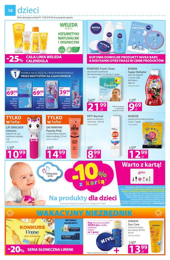 Gazetka promocyjna Hebe str. 18