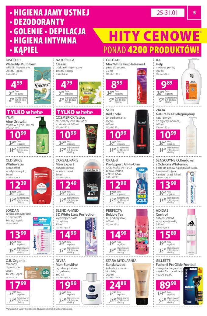 Gazetka promocyjna Hebe str. 5