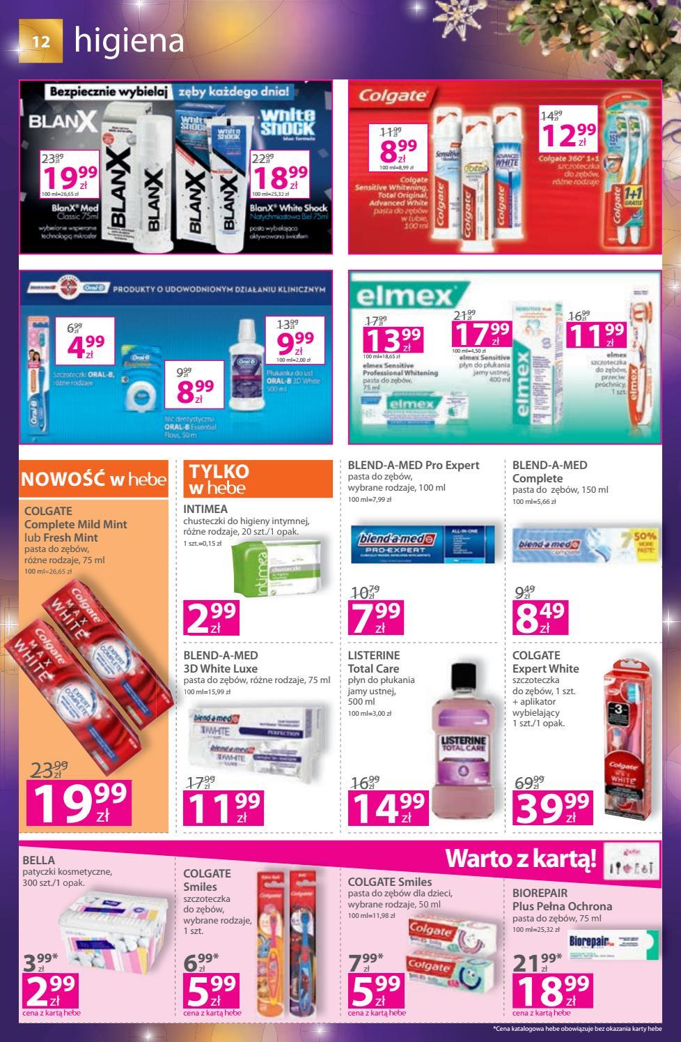 Gazetka promocyjna Hebe str. 12
