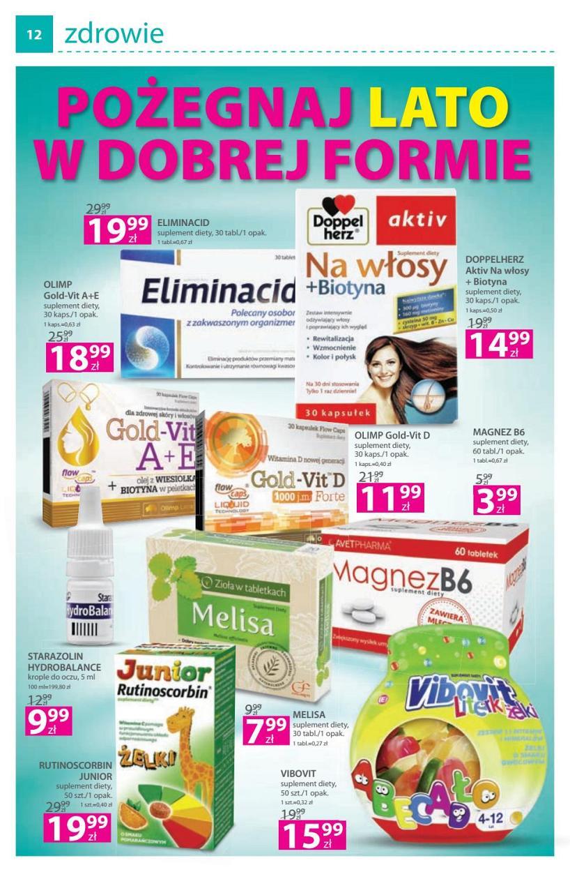 Gazetka promocyjna Hebe str. 12