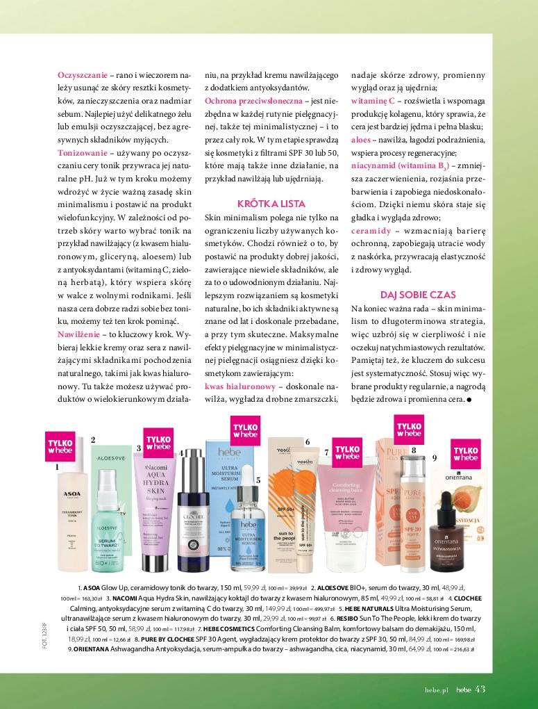 Gazetka promocyjna Hebe str. 43