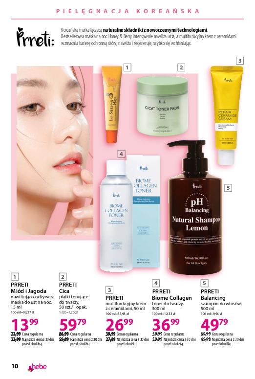 Gazetka promocyjna Hebe str. 10