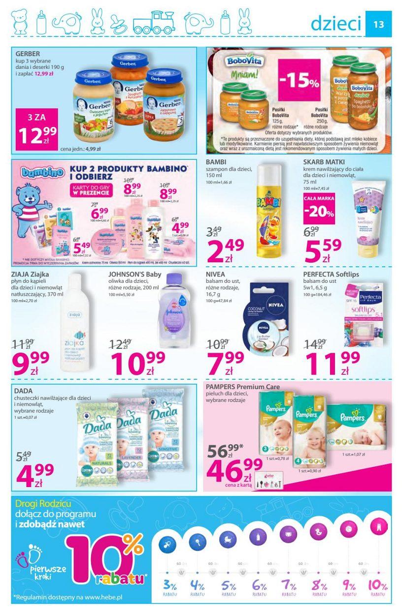 Gazetka promocyjna Hebe str. 13