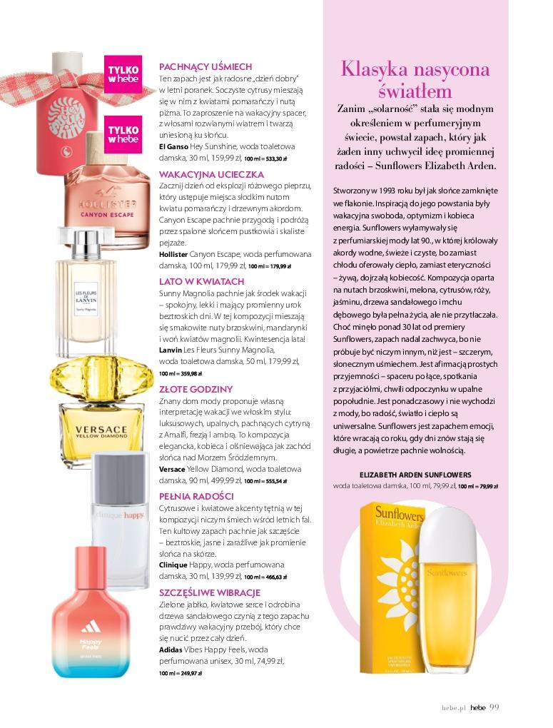 Gazetka promocyjna Hebe str. 99