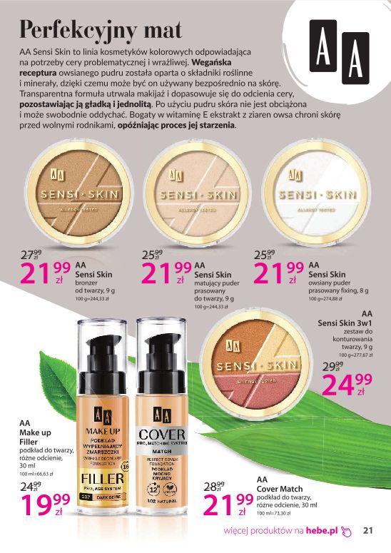 Gazetka promocyjna Hebe str. 21