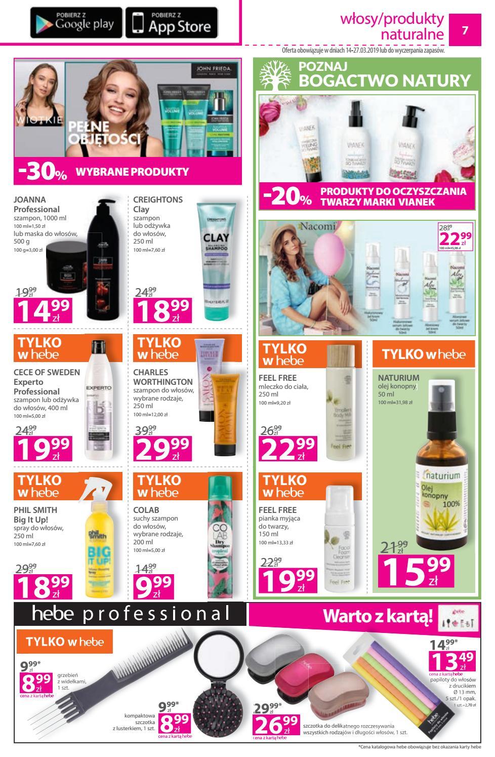 Gazetka promocyjna Hebe str. 7