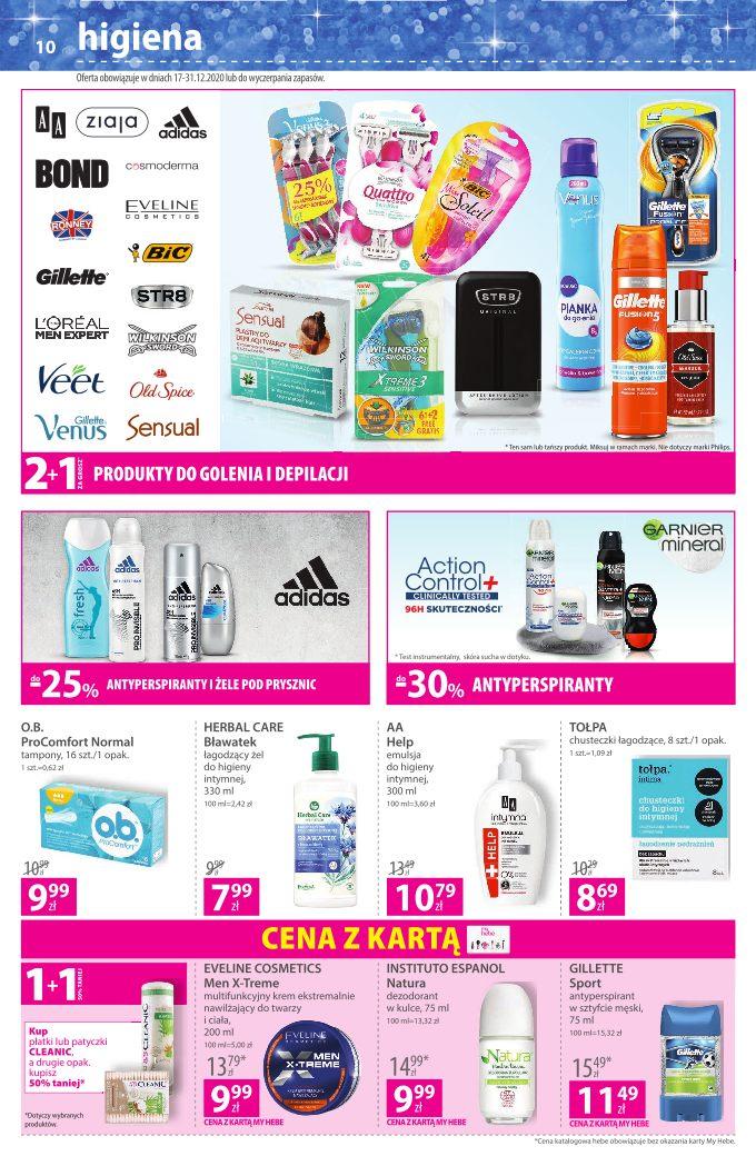 Gazetka promocyjna Hebe str. 10