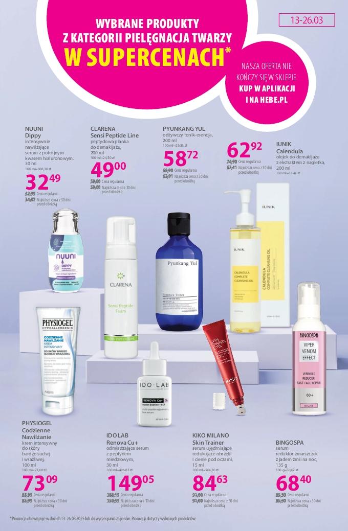 Gazetka promocyjna Hebe str. 16