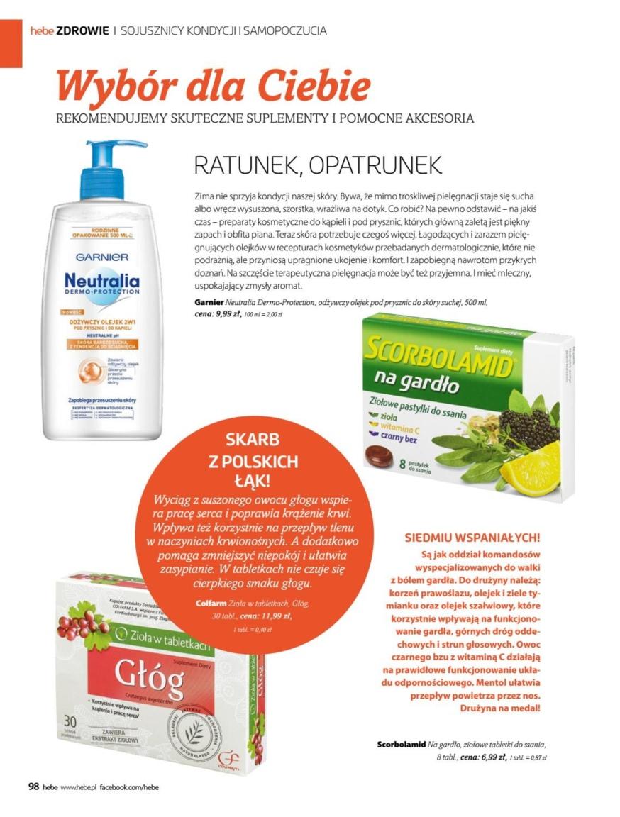 Gazetka promocyjna Hebe str. 98