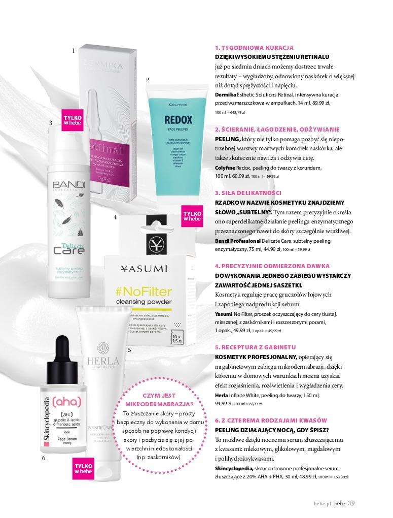 Gazetka promocyjna Hebe str. 39