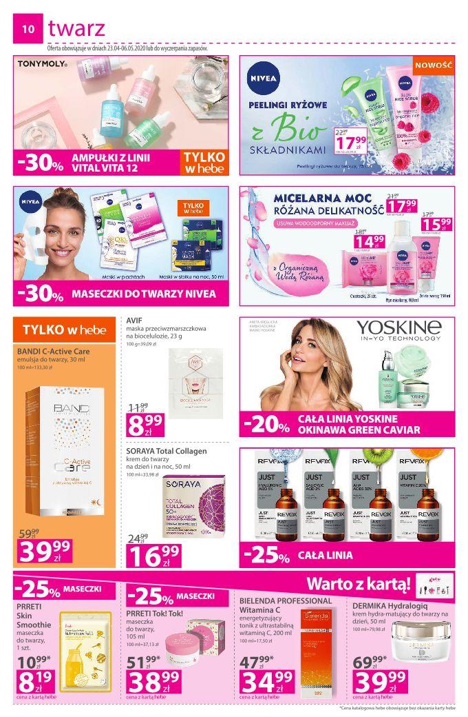 Gazetka promocyjna Hebe str. 10