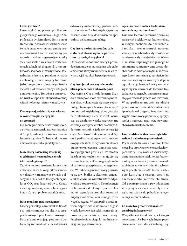 Gazetka promocyjna Hebe str. 47