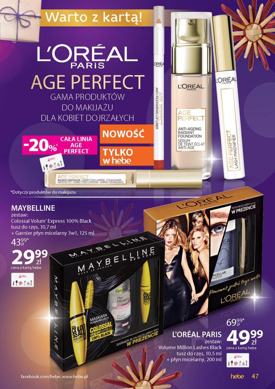 Gazetka promocyjna Hebe str. 47