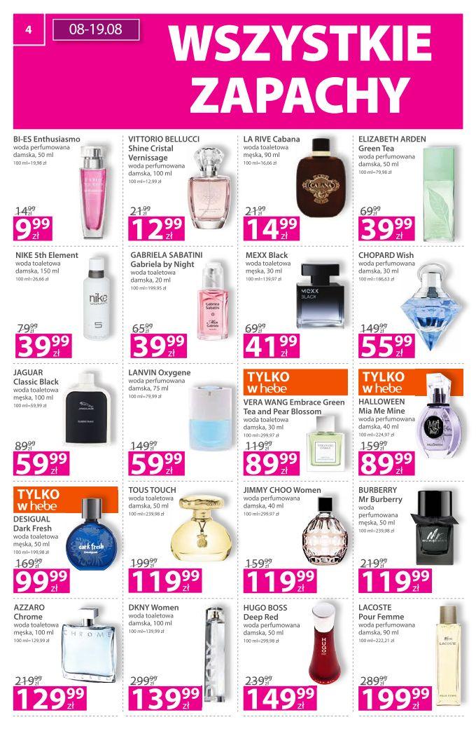 Gazetka promocyjna Hebe str. 4