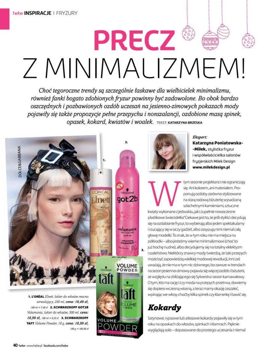 Gazetka promocyjna Hebe str. 40