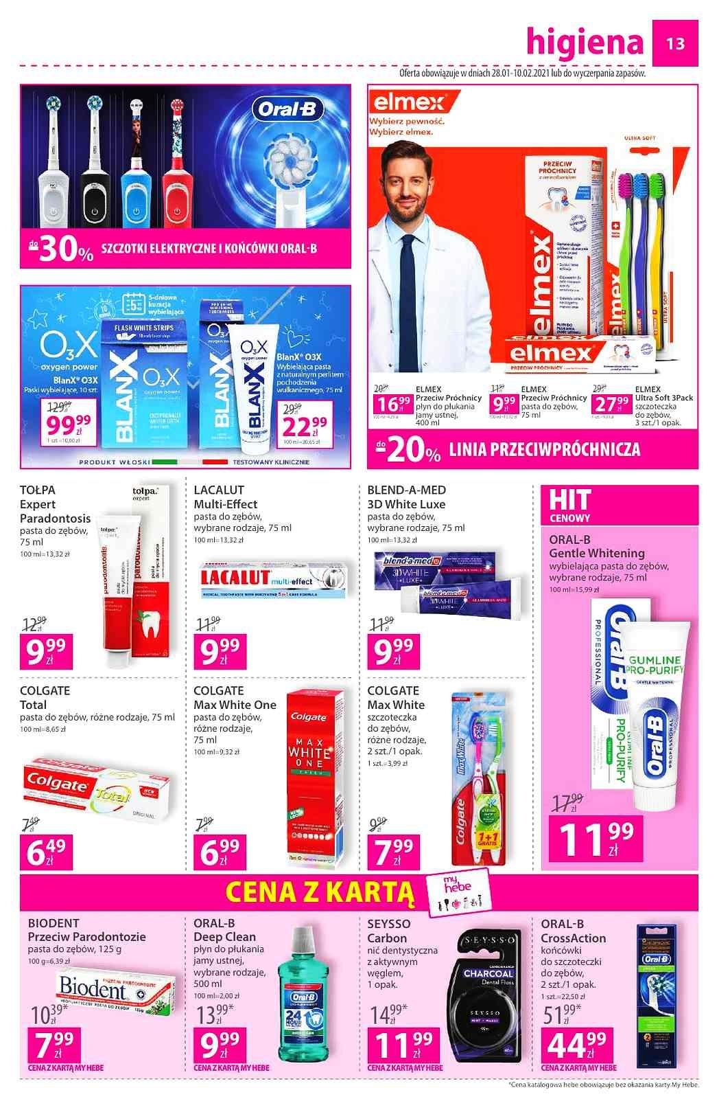 Gazetka promocyjna Hebe str. 13