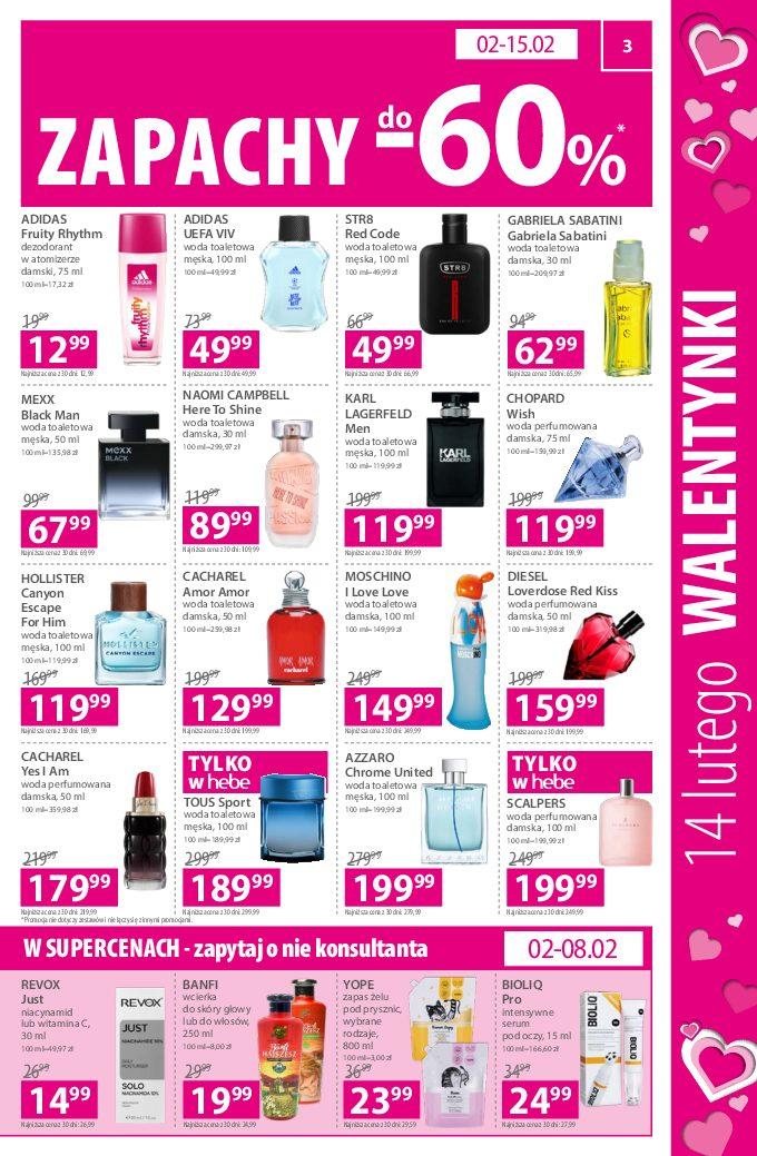 Gazetka promocyjna Hebe str. 3