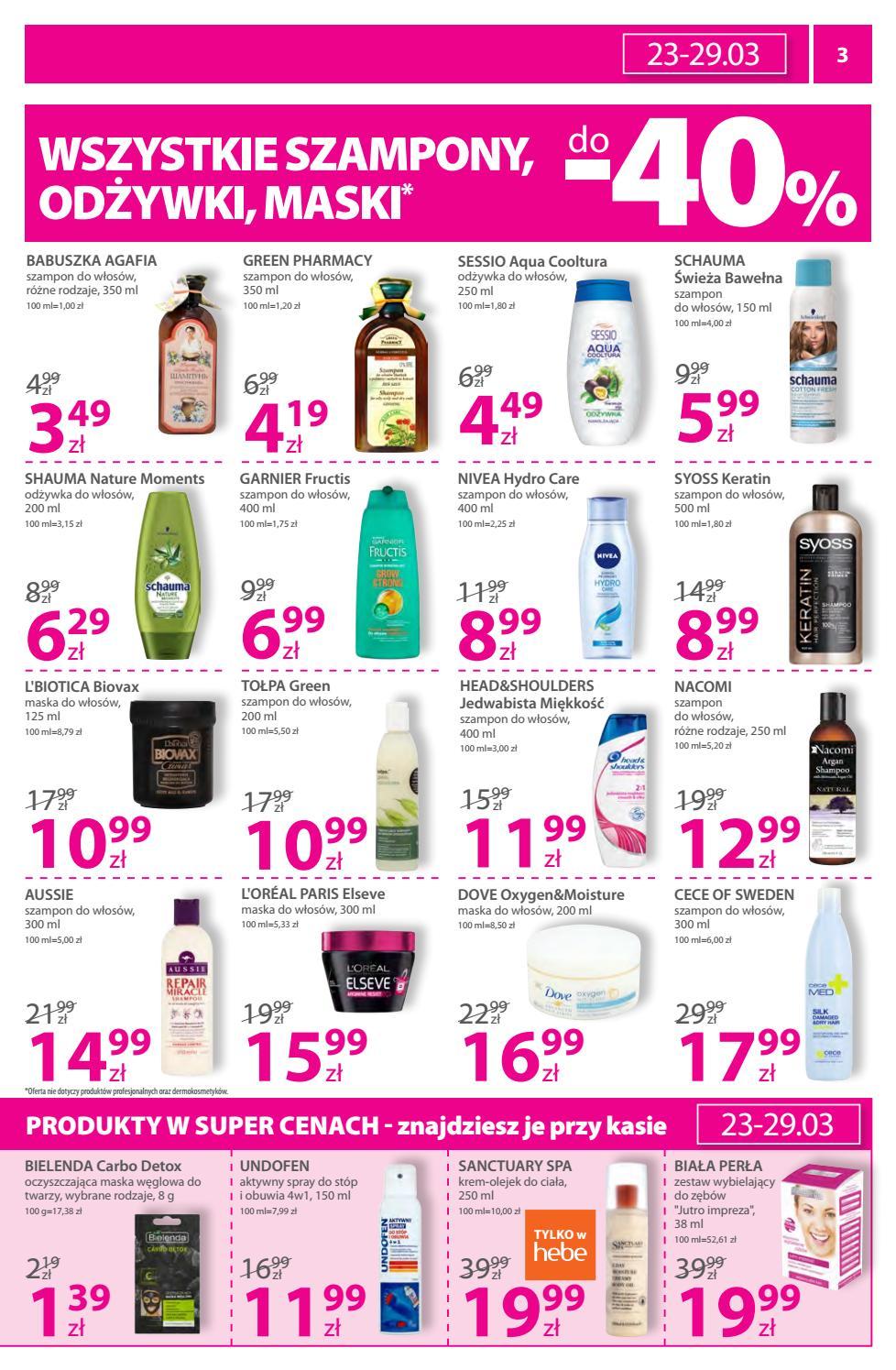 Gazetka promocyjna Hebe str. 3