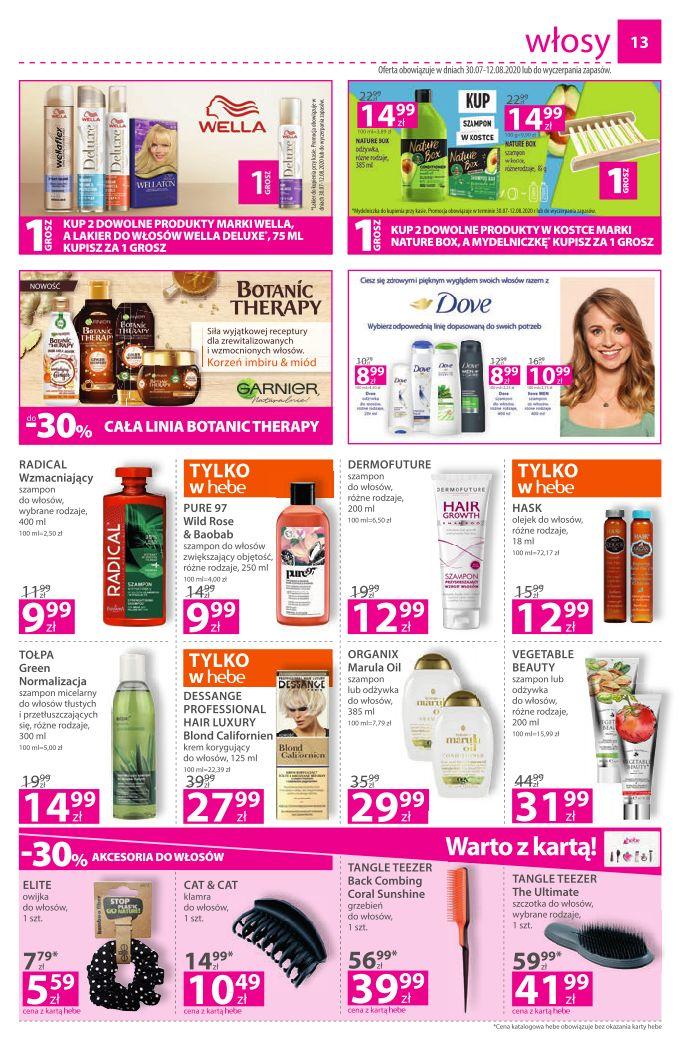 Gazetka promocyjna Hebe str. 13