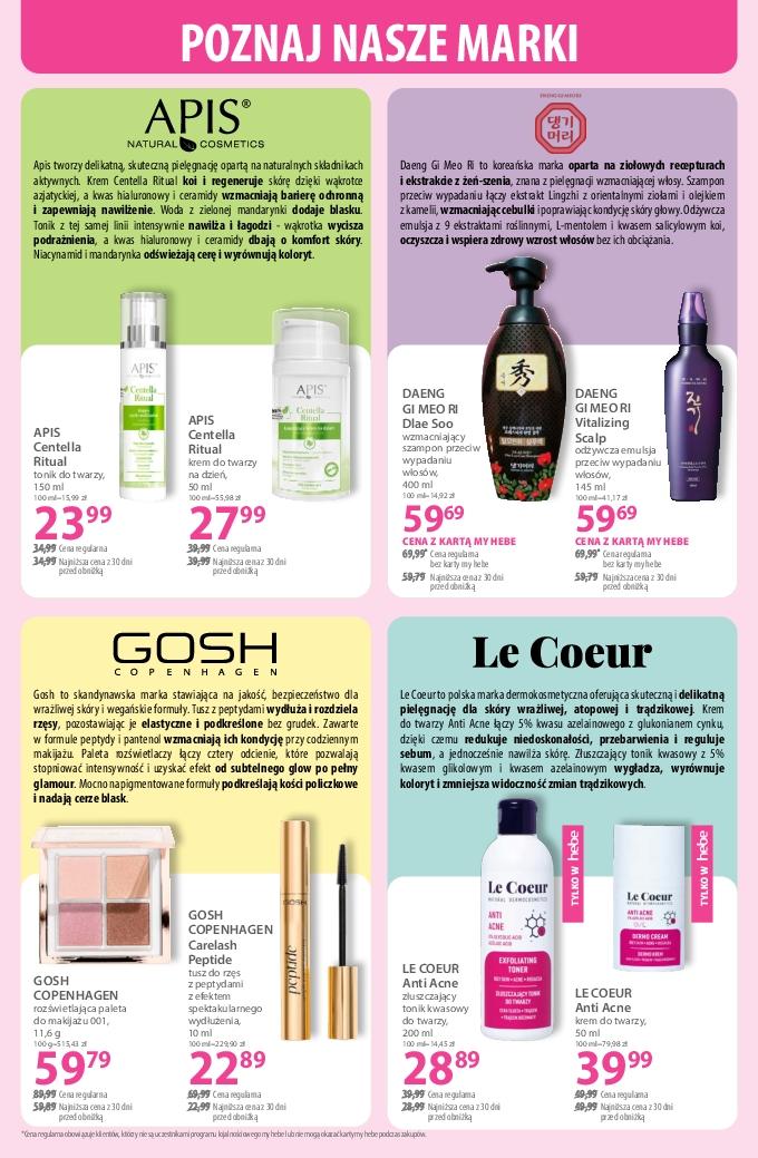 Gazetka promocyjna Hebe str. 10