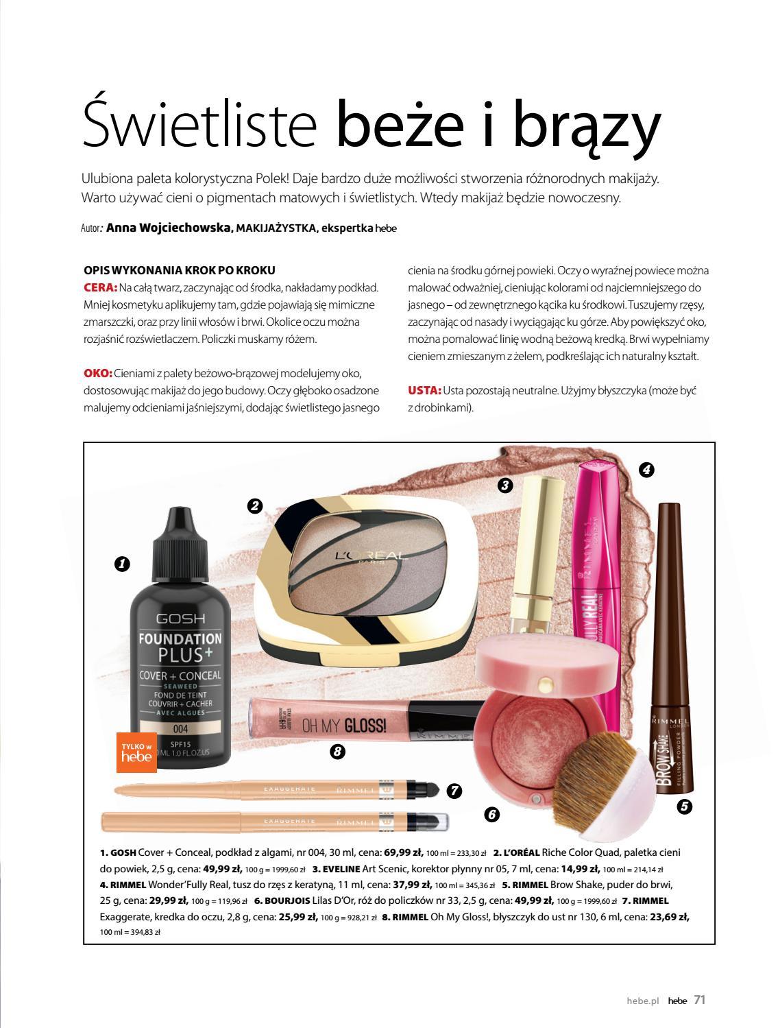 Gazetka promocyjna Hebe str. 71