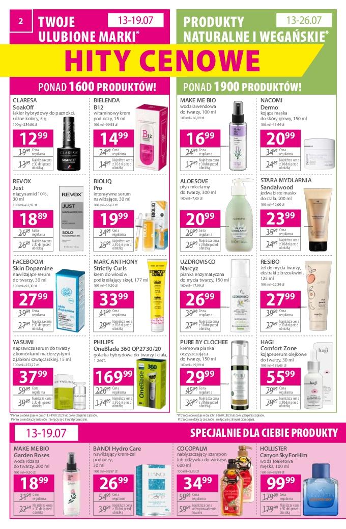 Gazetka promocyjna Hebe str. 2