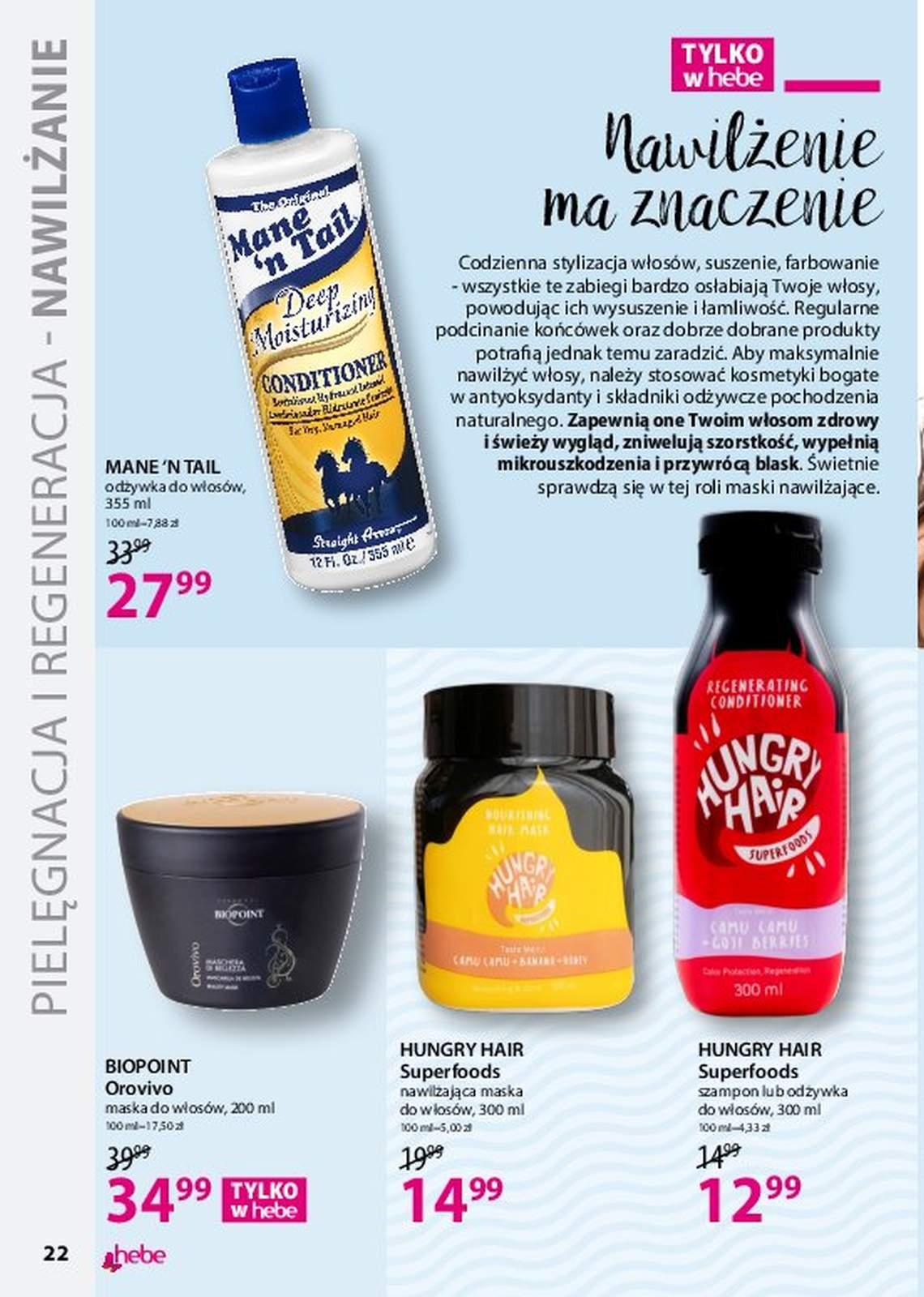 Gazetka promocyjna Hebe str. 22
