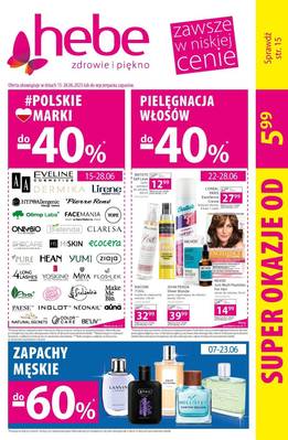 Gazetka Hebe