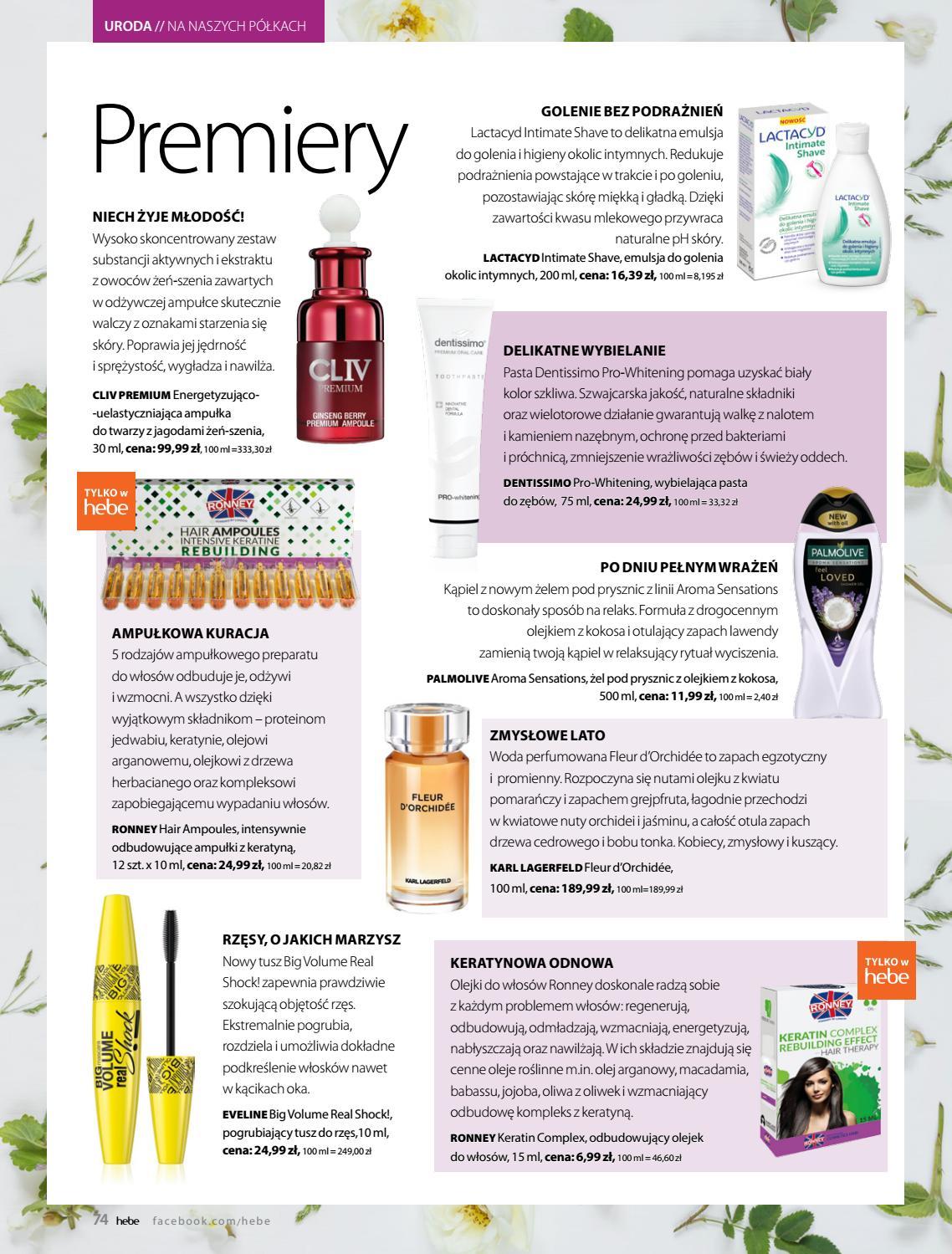 Gazetka promocyjna Hebe str. 74