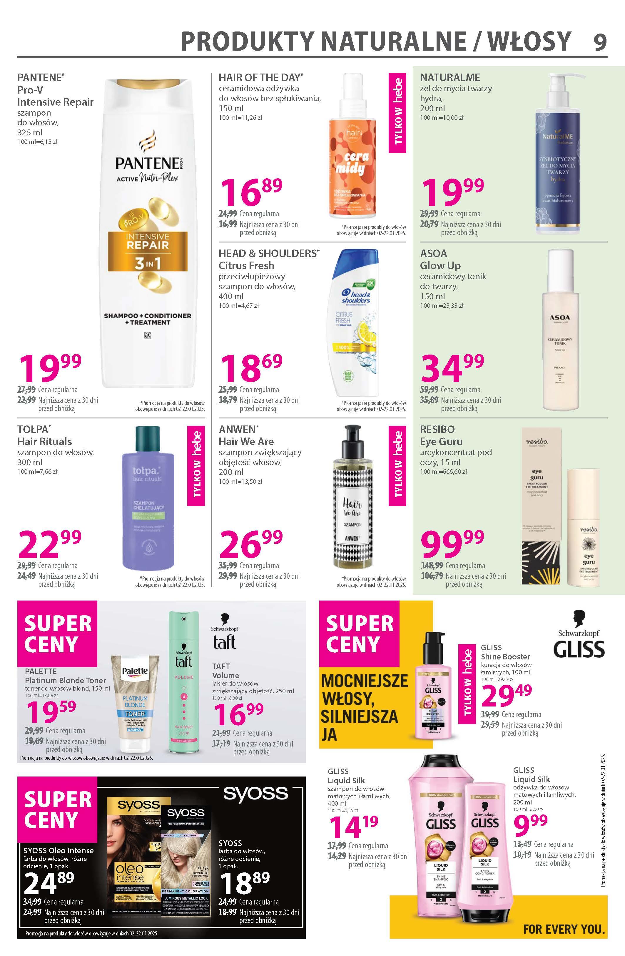 Gazetka promocyjna Hebe str. 8