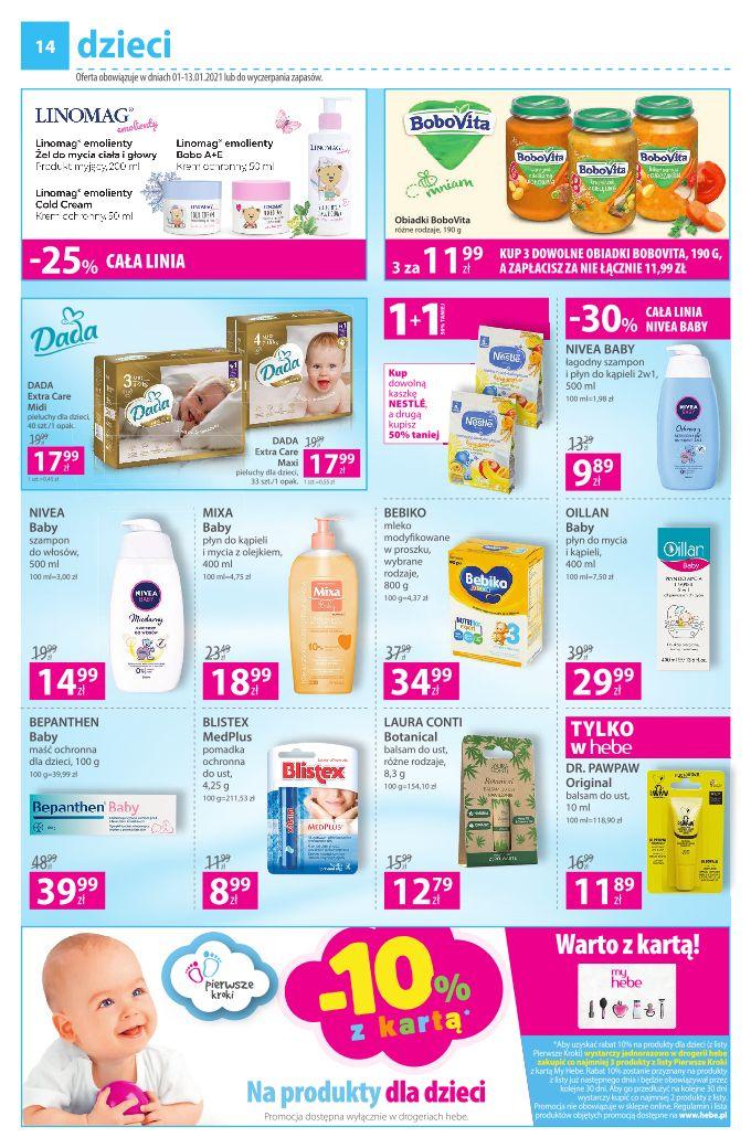 Gazetka promocyjna Hebe str. 14