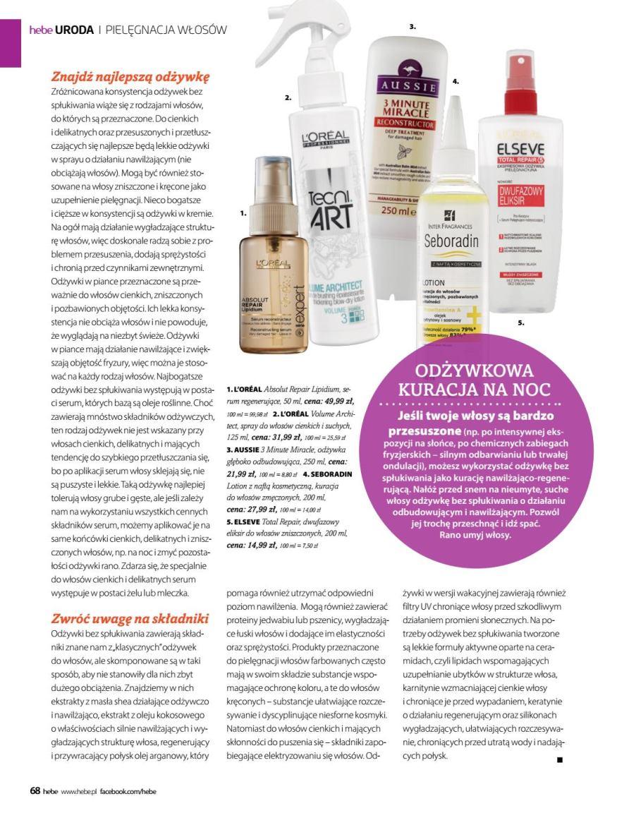 Gazetka promocyjna Hebe str. 68