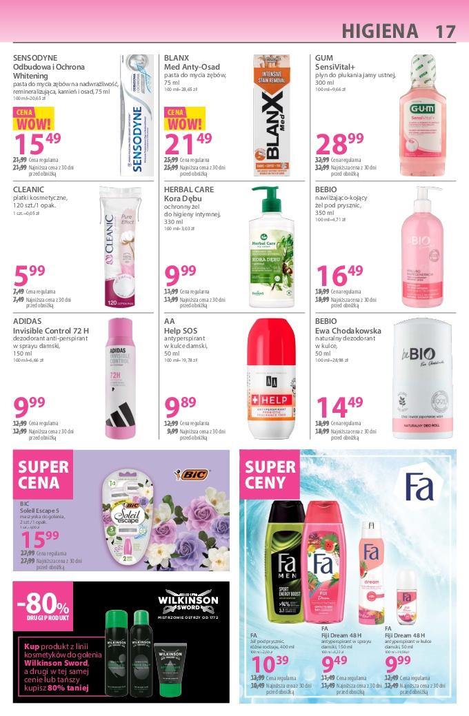 Gazetka promocyjna Hebe str. 17