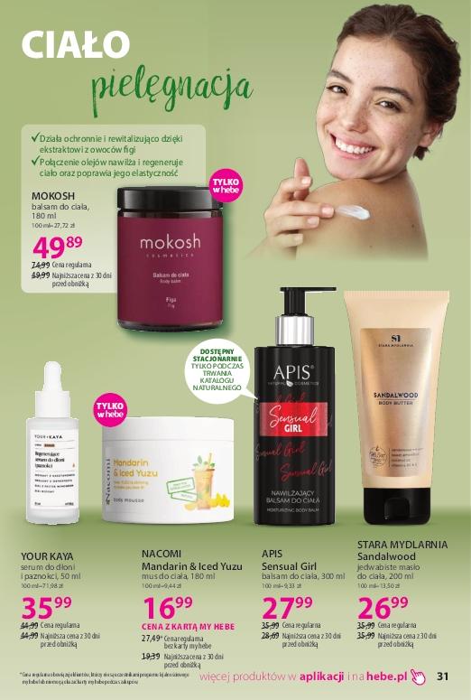 Gazetka promocyjna Hebe str. 31