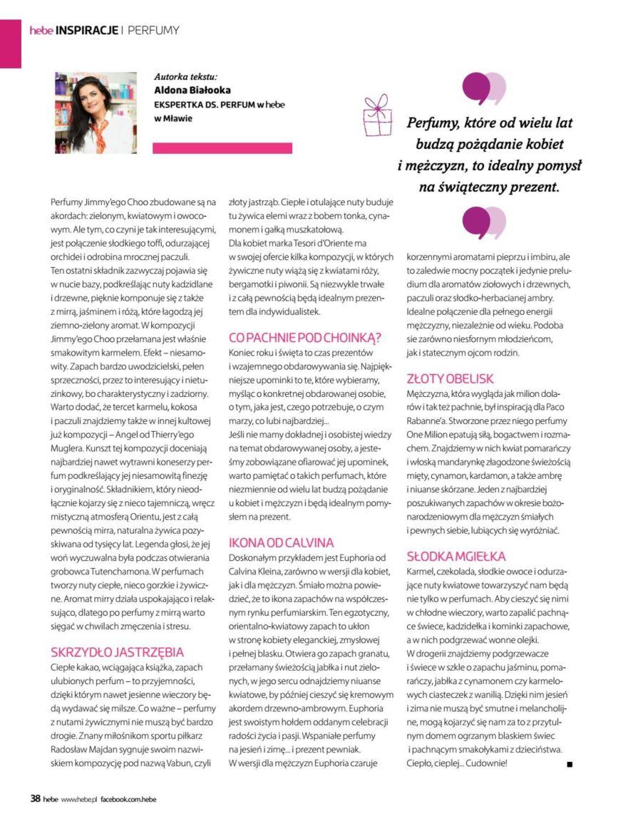 Gazetka promocyjna Hebe str. 38