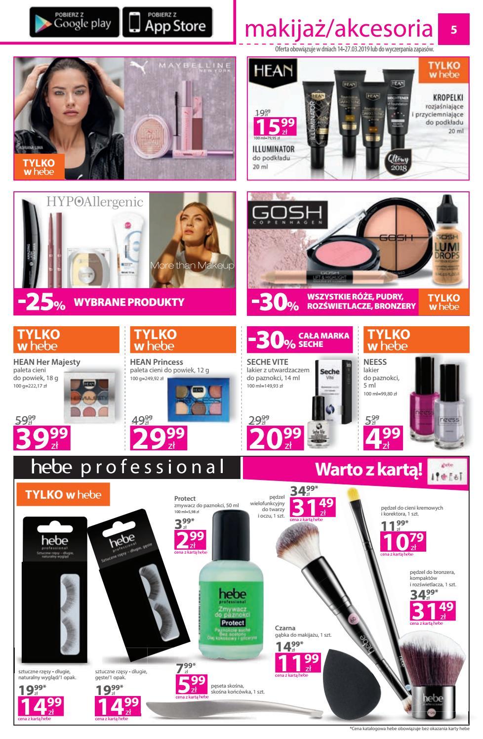 Gazetka promocyjna Hebe str. 5