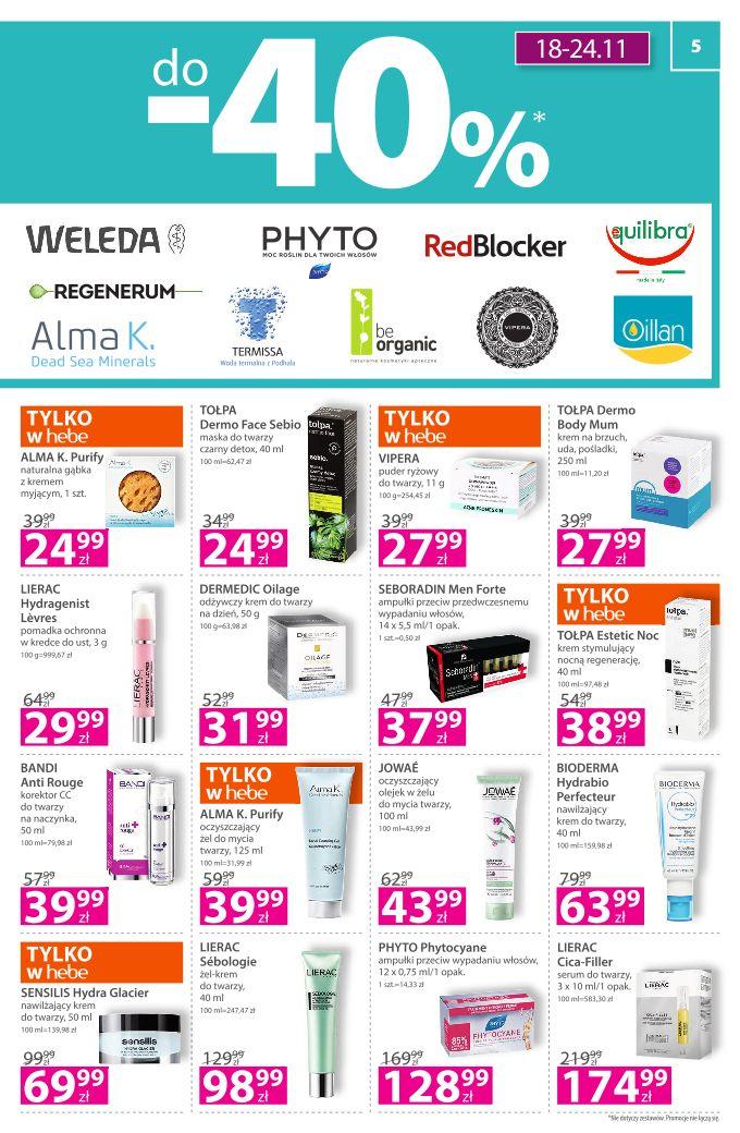 Gazetka promocyjna Hebe str. 5