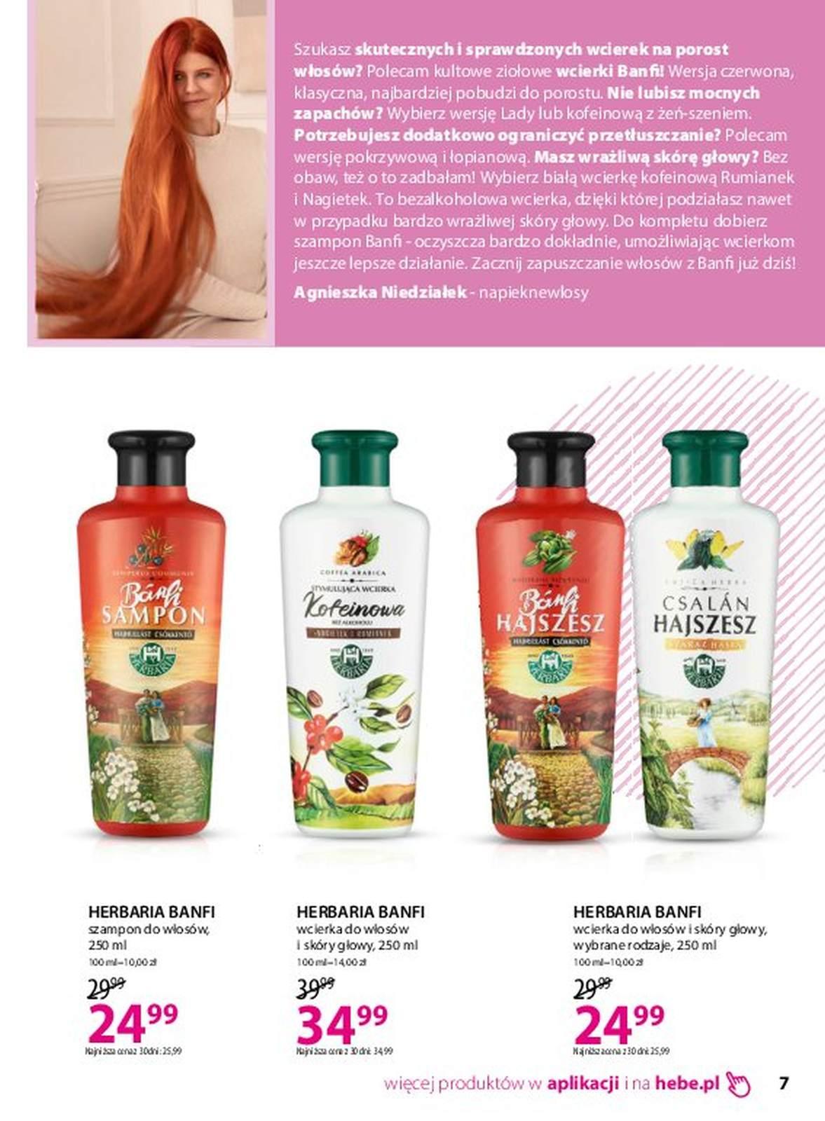 Gazetka promocyjna Hebe str. 7