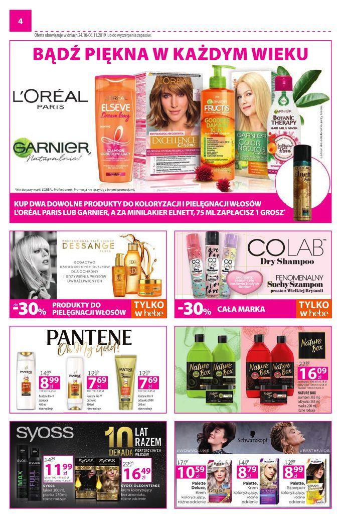 Gazetka promocyjna Hebe str. 4