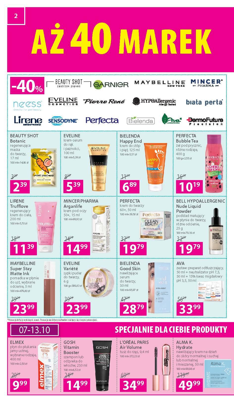 Gazetka promocyjna Hebe str. 2