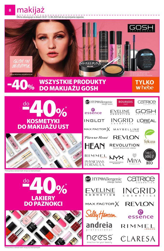 Gazetka promocyjna Hebe str. 8